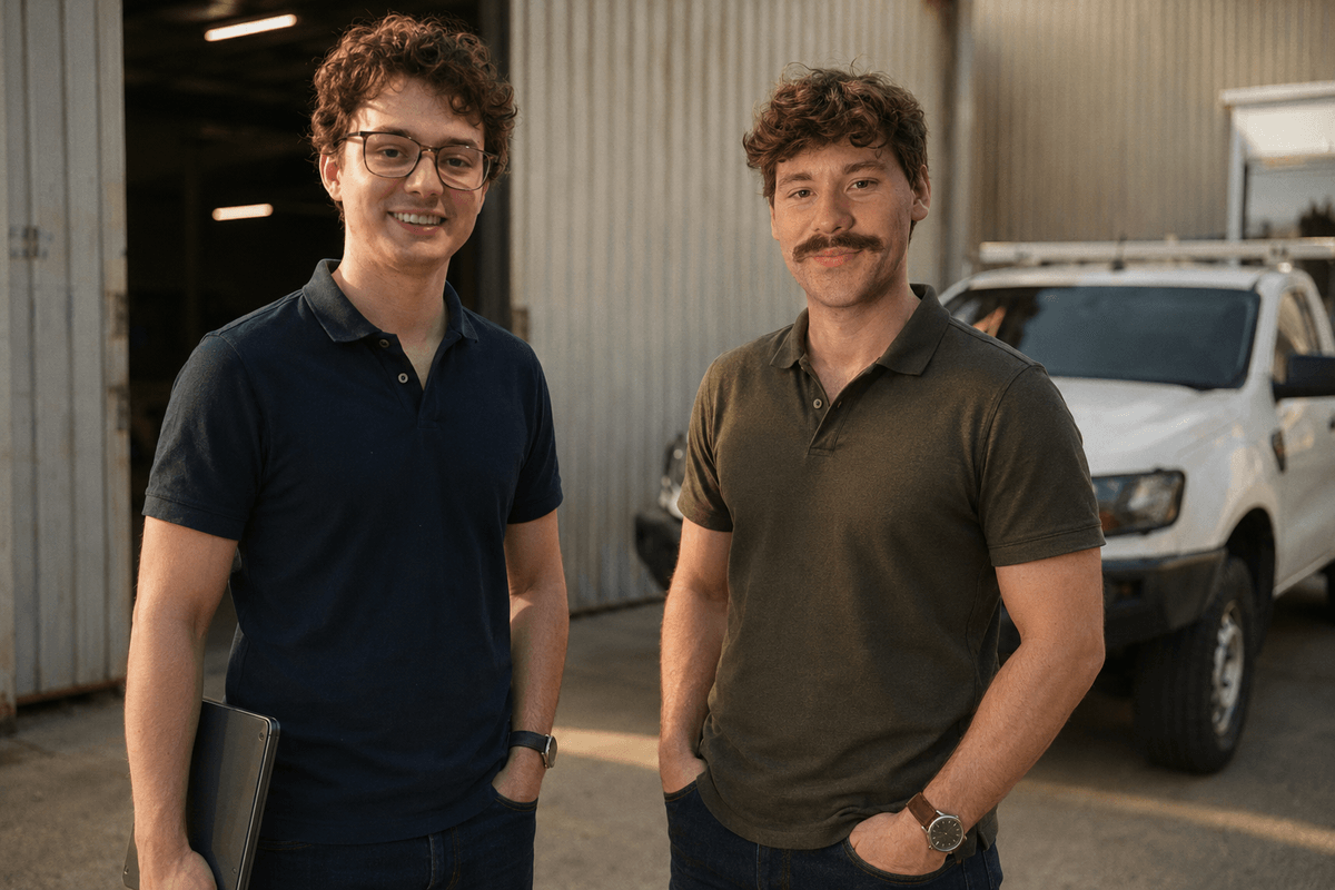 Aidan and Matt, founders of SureClaw